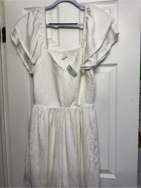 Women’s white romper